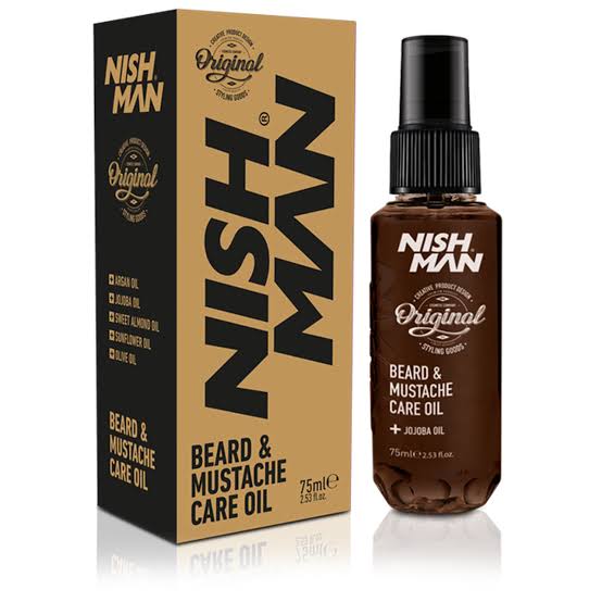 Uleiul pentru Barbă și Mustață de la Nishman (Beard & Mustache Care Oil)