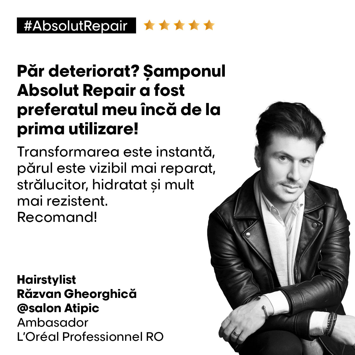 L'Oreal Professionnel Absolut Repair Șampon 500 ml