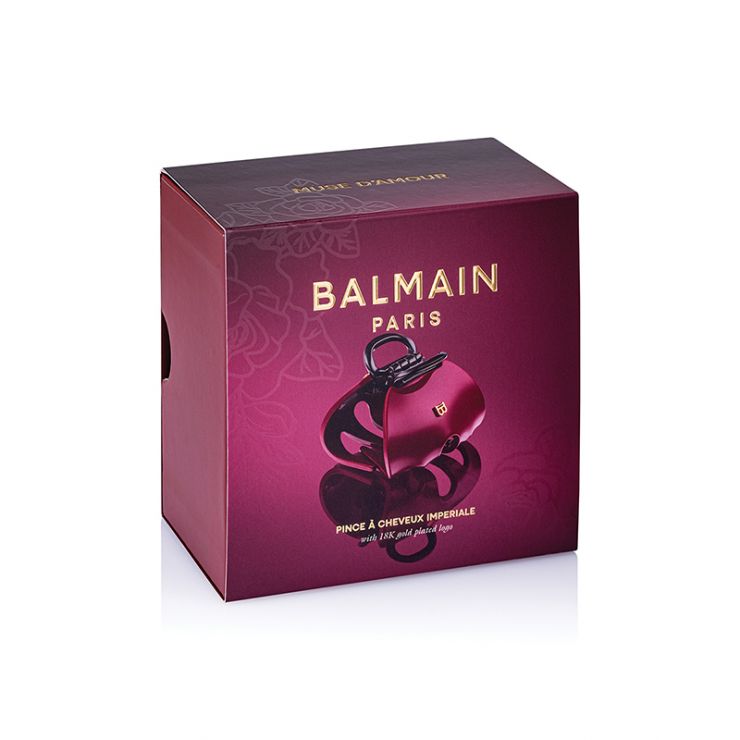 New Limited Edition Pince à Cheveux Imperiale Velvet Burgundy