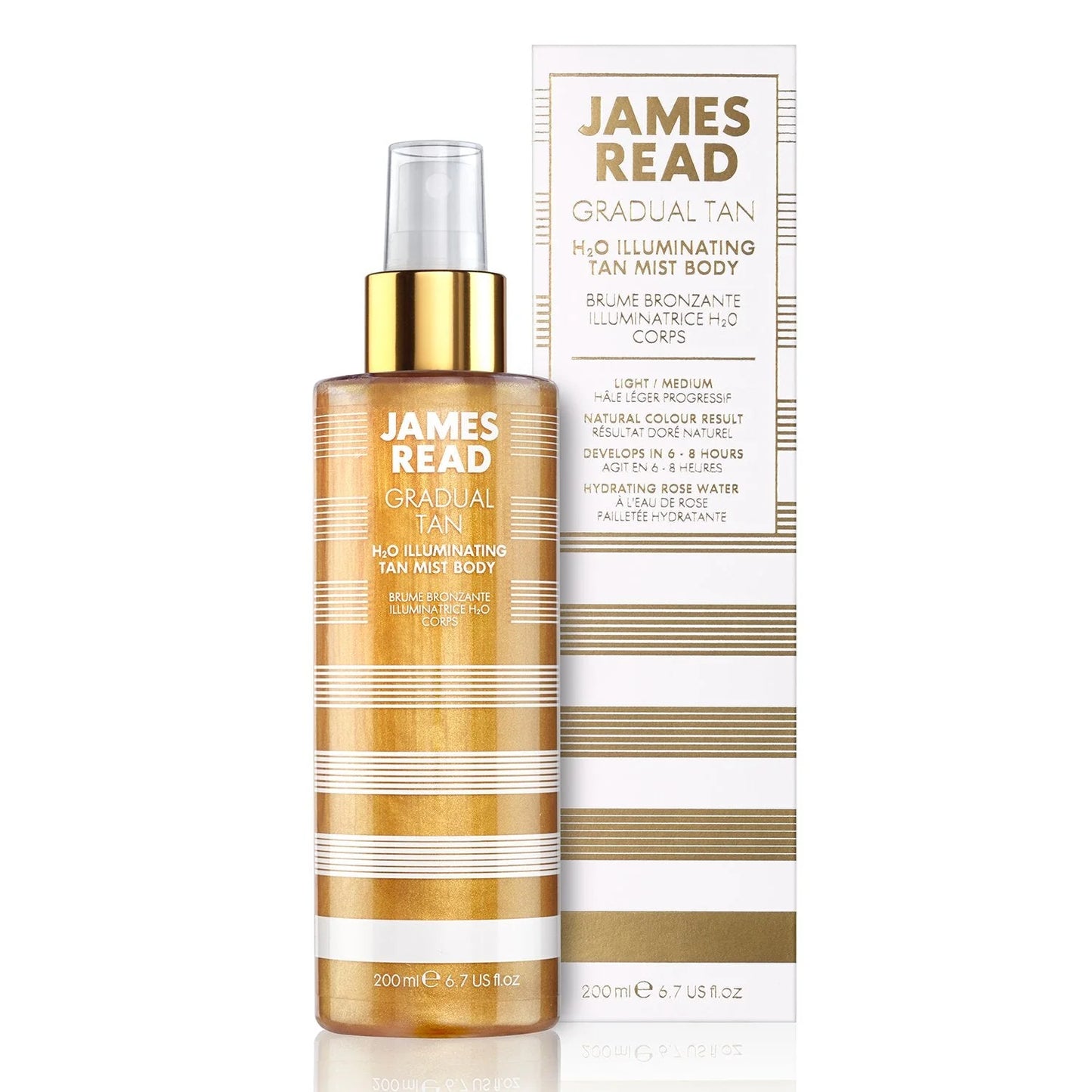 James Read H2O Illuminating Tan Mist Body (gradual) 200 ml