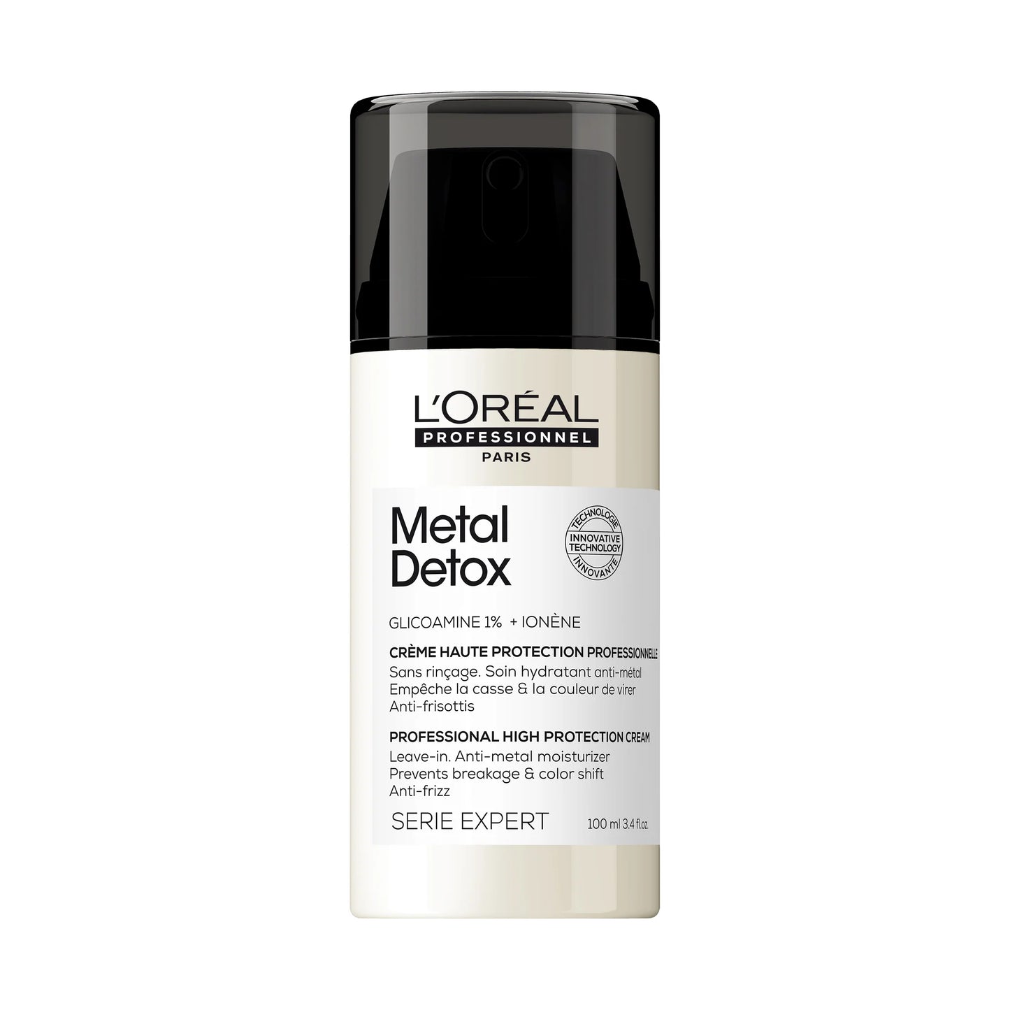 L'Oreal Professionnel Metal Detox Cremă cu Termoprotectie 100 ml