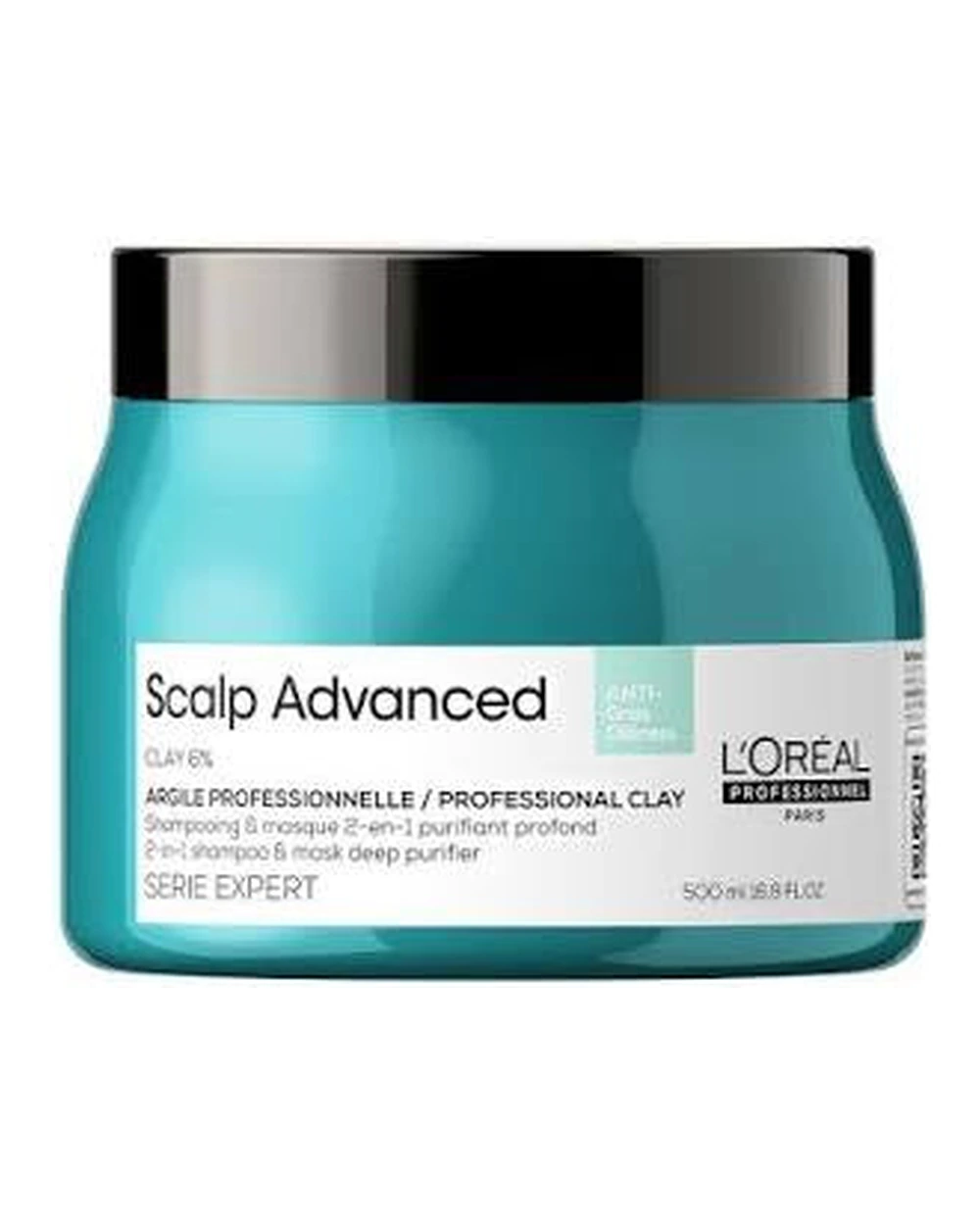 L'Oréal Professionnel Serie Expert Scalp Advanced Anti-Oiliness 2-in-1 Professional Clay 500ml
