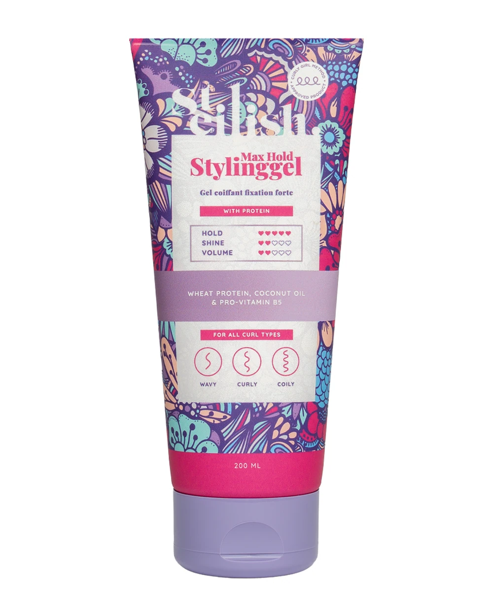 Gel de coafat Steilish Max Hold 200 ml