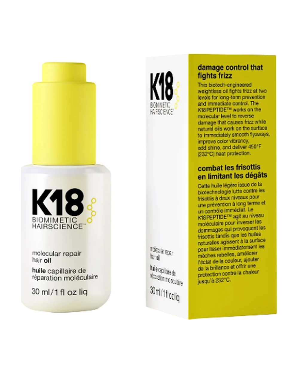 K18 Molecular Repair Hair Oil 30ml