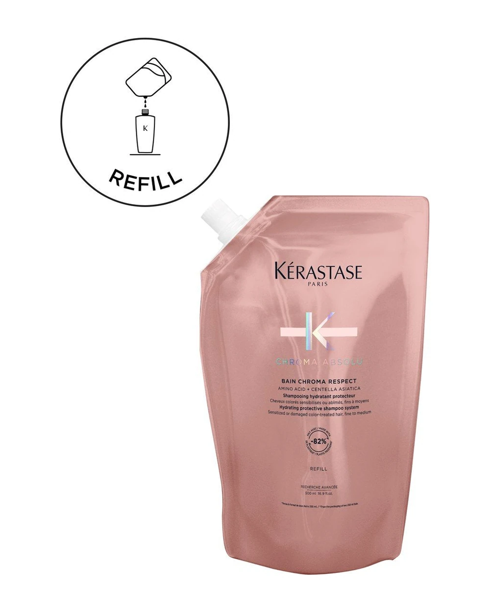 Kérastase Chroma Absolu Rich Șampon REFILL 500ml