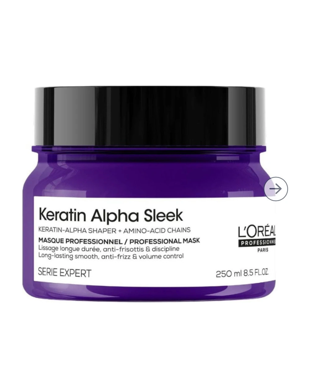 L’Oreal Professionnel Mască 250 ml Keratin Alpha Sleek