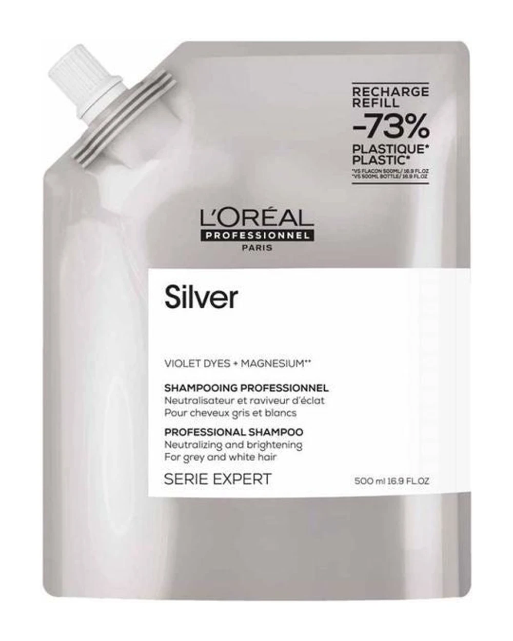L'Oreal Silver Șampon Refill 500 ml