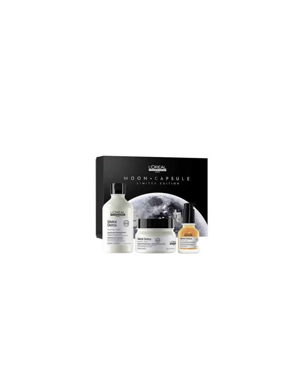 L'Oréal Professionnel Serie Expert Metal Detox – Set Cadou Ediție Limitată „Moon Capsule”