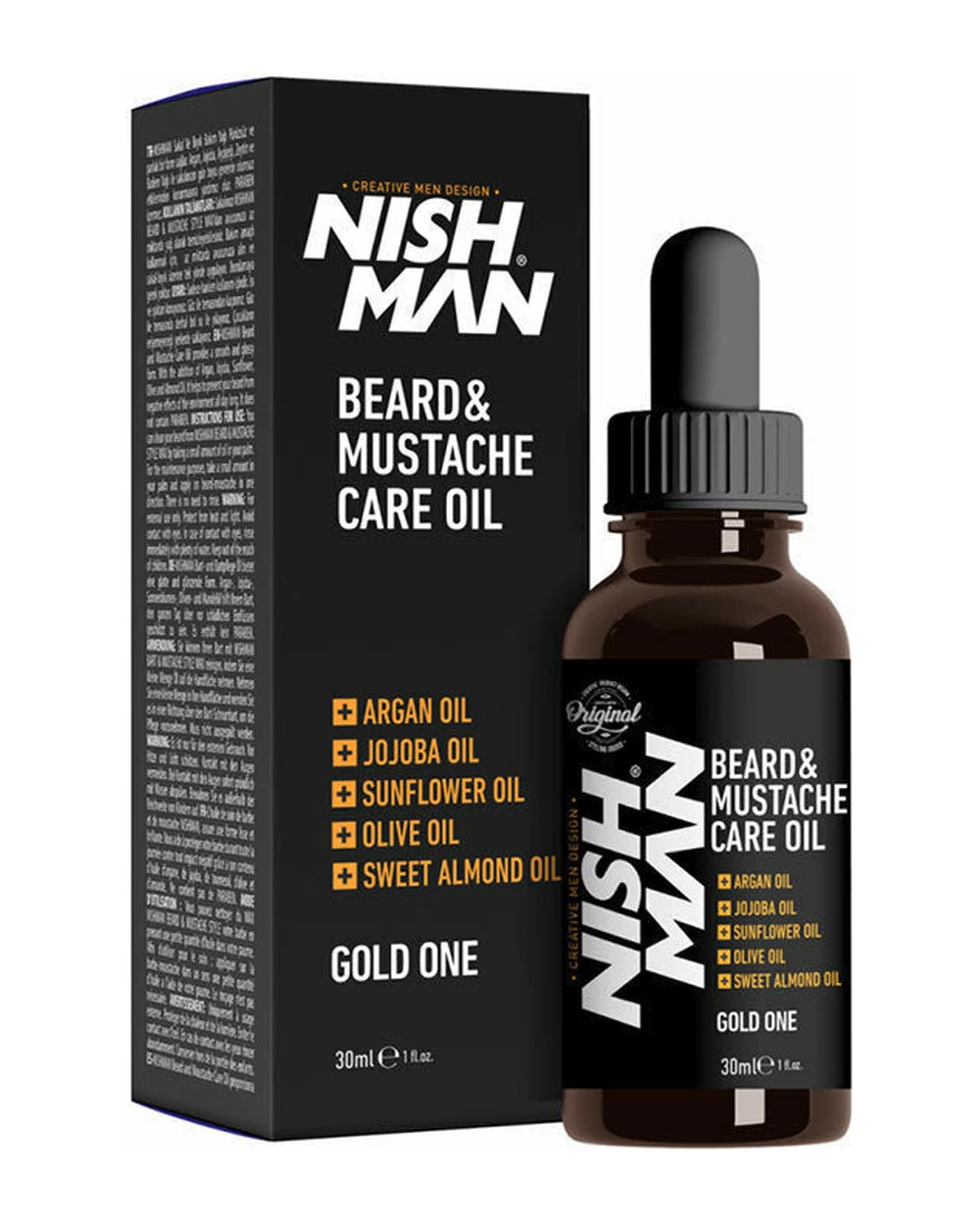 Nishman Gold One Beard & Mustache Care Oil