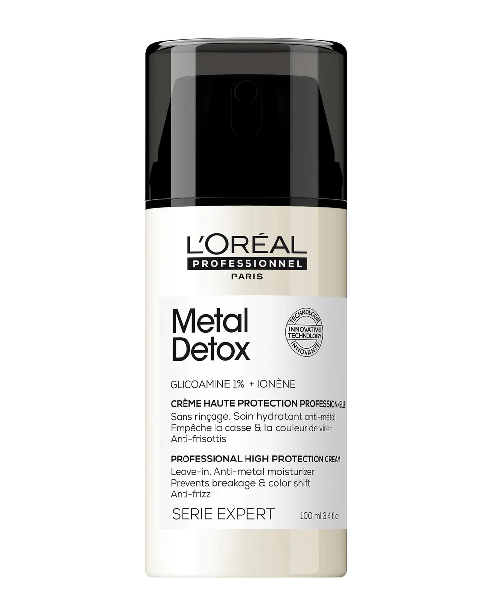 L'Oreal Professionnel Metal Detox Cremă cu Termoprotectie 100 ml