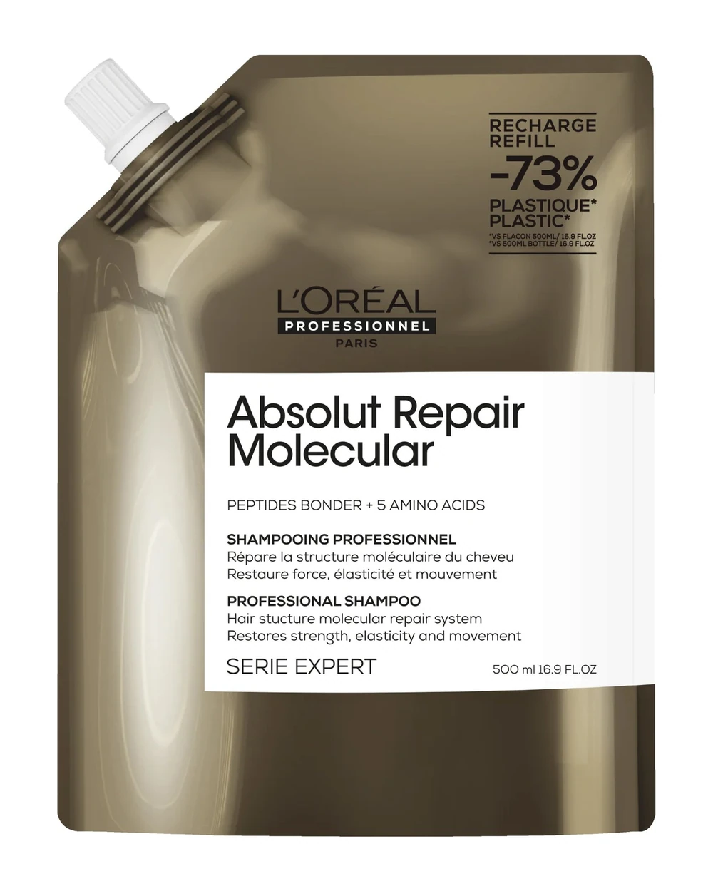 L’Oreal Professionnel Absolut Repair Molecular Șampon 500 ml Refill