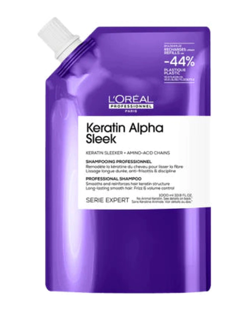 L'Oréal Professionnel Serie Expert Keratin Alpha Sleek 500ml Refil
