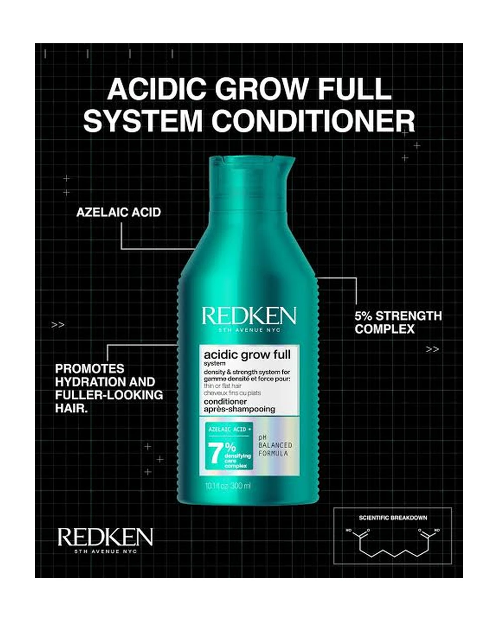 Redken Conditioner Acidic Grow Full