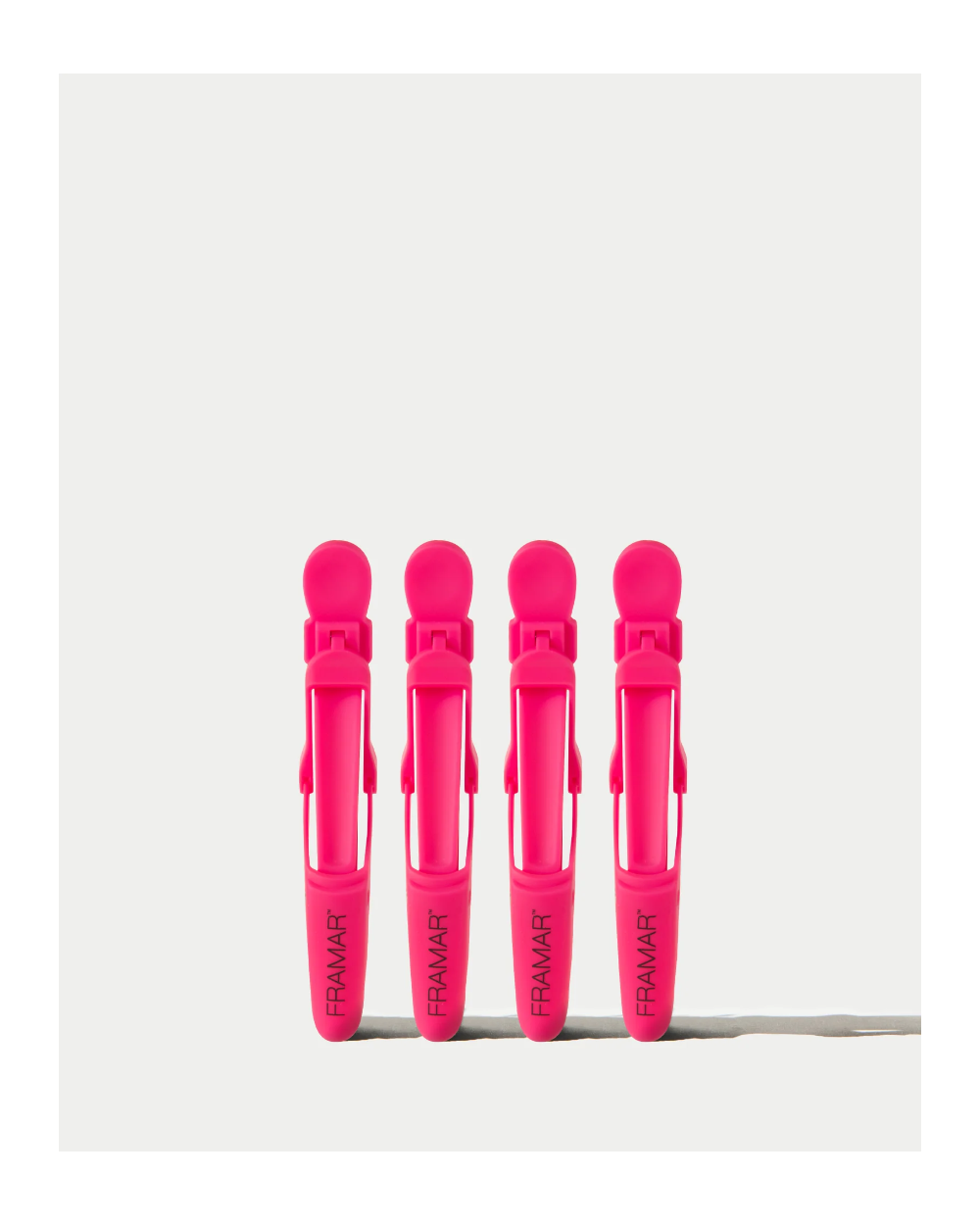 Framar Gator Grip Clips - Hot Pink / Magenta