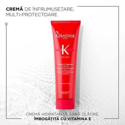 Crema Leave-In - Kerastase Soleil Creme UV Sublime - Anti-Frizz 150ml