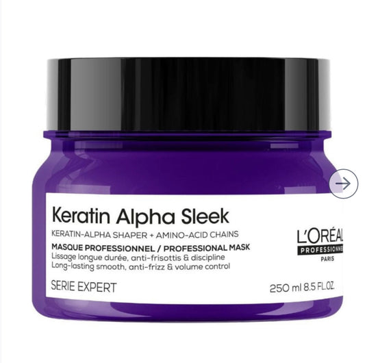 L’Oreal Professionnel Mască 250 ml Keratin Alpha Sleek