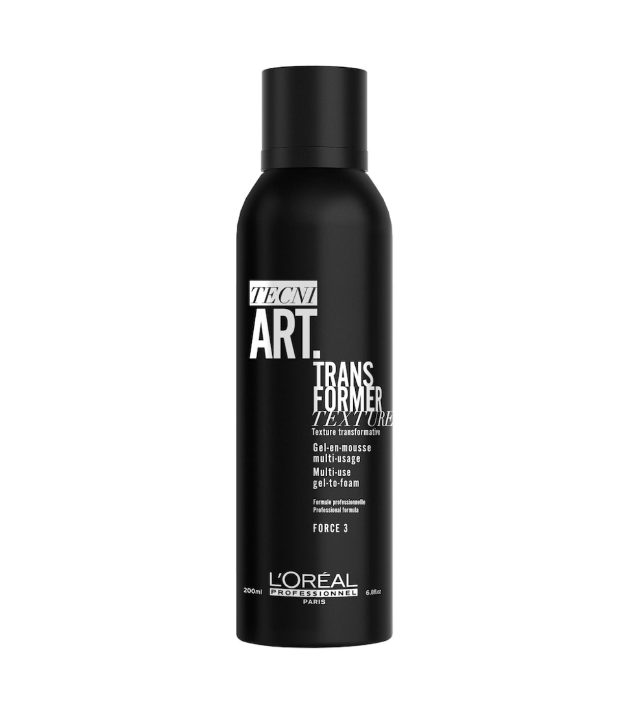 Gel-spuma de par L'Oreal Professionnel Tecni.Art Transformer Texture pentru fixare medie, 150 ml