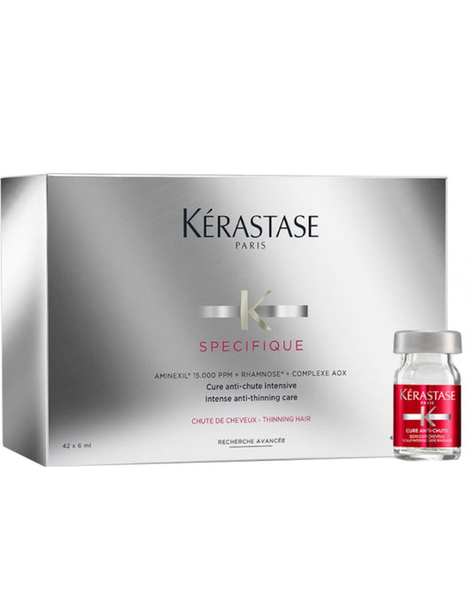 Tratament fiole Kerastase Specifique Cure Anti-Chute impotriva caderii parului, 42 x 6 ml