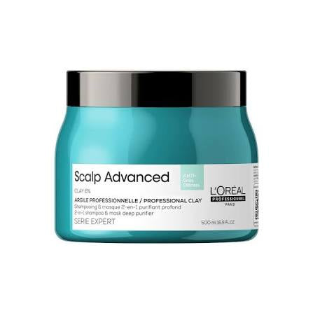 L'Oréal Professionnel Serie Expert Scalp Advanced Anti-Oiliness 2-in-1 Professional Clay 500ml