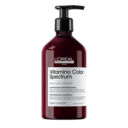 L'Oréal Professionnel Serie Expert – Vitamino Color Spectrum
Șampon Profesional pentru Păr Vopsit (Professional Shampoo)500ml