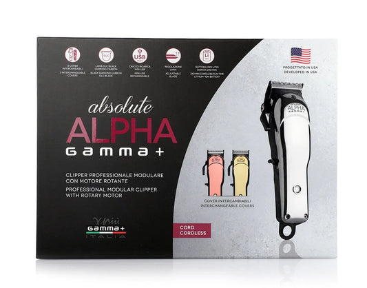 Gamma+ Absolute ALPHA – Mașină de Tuns Profesională Modulară