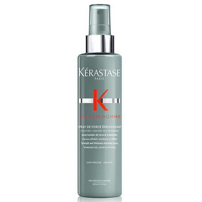 Kerastase Genesis Homme Spray de Force - Spray Fortifiant si Densificator Pentru Par Subtire 150ml