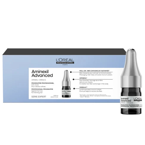 L'Oréal Professionnel Serie Expert Aminexil Advanced (Tratament fiole împotriva căderii părului -10x6ml