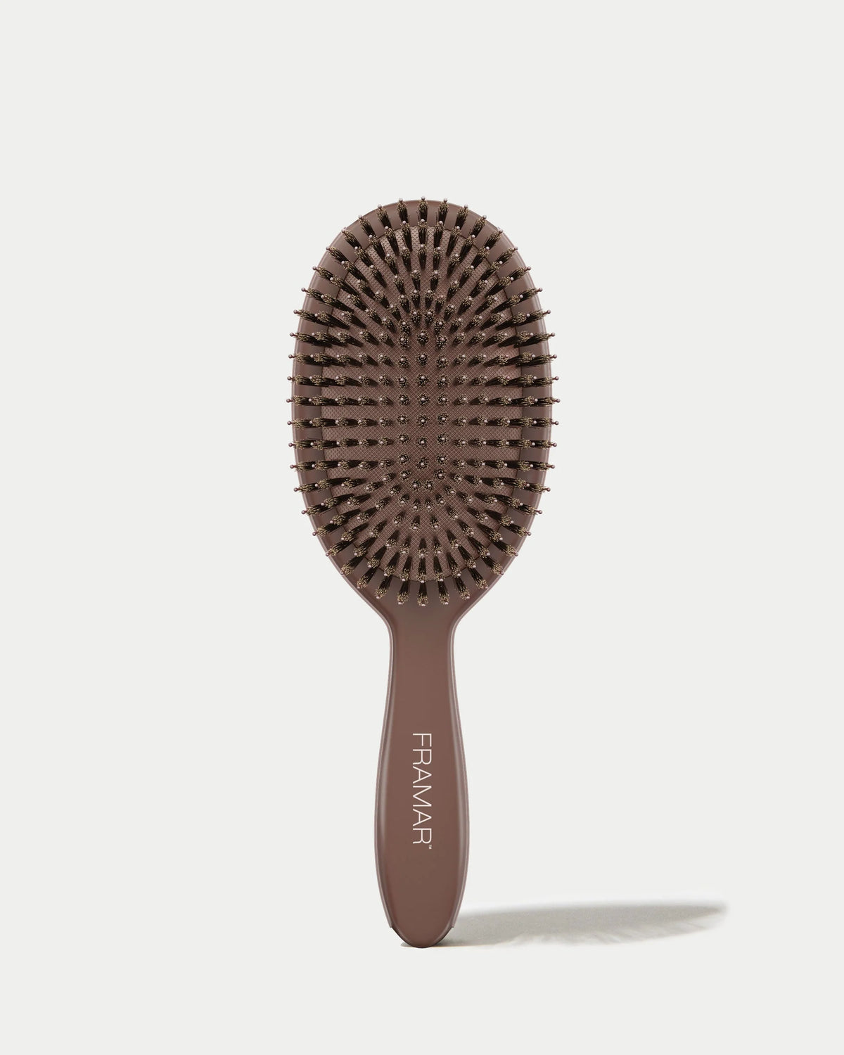 Framar Boar Bristle & Nylon Detangle Brush – Perie mixtă pentru descurcare și strălucire
