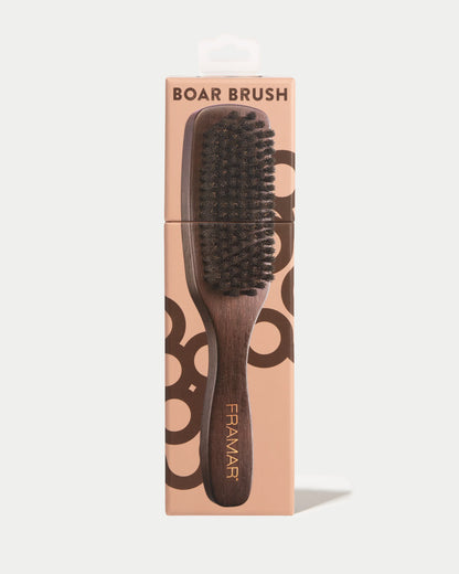 Framar Boar Bristle Finishing Brush – Perie din lemn cu peri naturali de mistreț