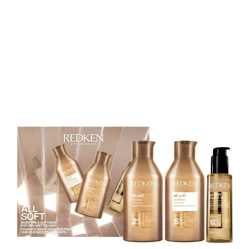 Redken Set All Soft Moisture & Softness System