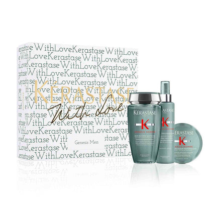 Set Kerastase Genesis Homme With Love Pentru Barbati 250ml+150ml+75ml