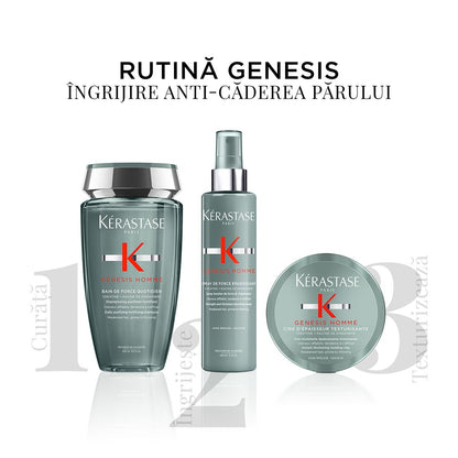 Set Kerastase Genesis Homme With Love Pentru Barbati 250ml+150ml+75ml