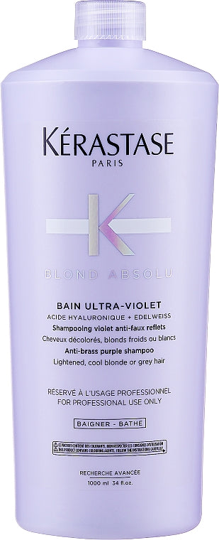 Sampon Pentru Neutralizarea Tonurilor Galbene Kerastase - Blond Absolu Bain Ultra-Violet 1000 ml