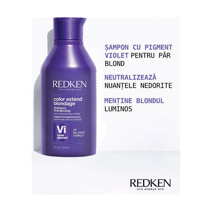 Redken Color Extend Blondage - Sampon cu Pigment Violet 300ml