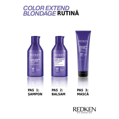 Redken Color Extend Blondage - Sampon cu Pigment Violet 300ml