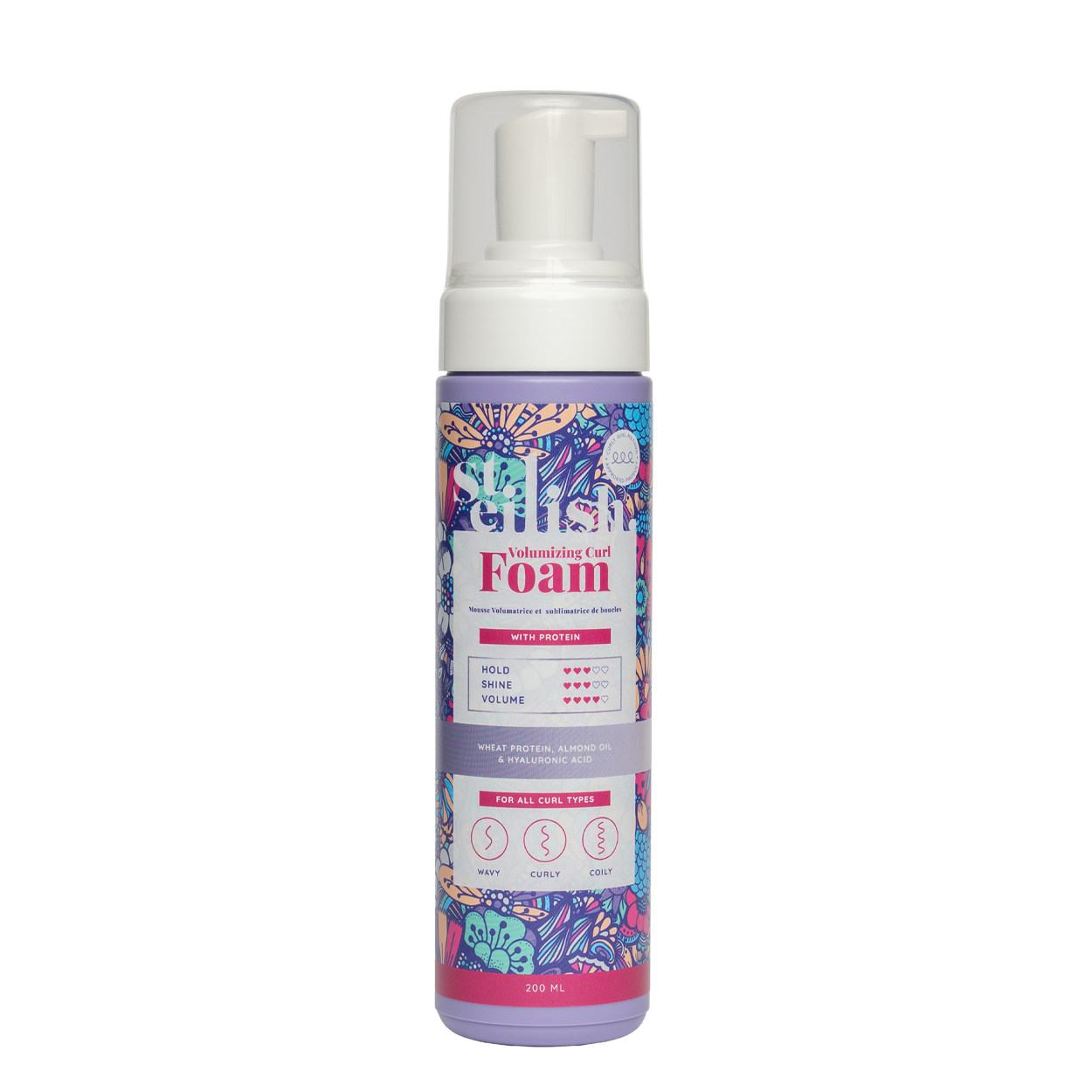 Spumă volumizatoare pentru bucle Steilish 200 ml