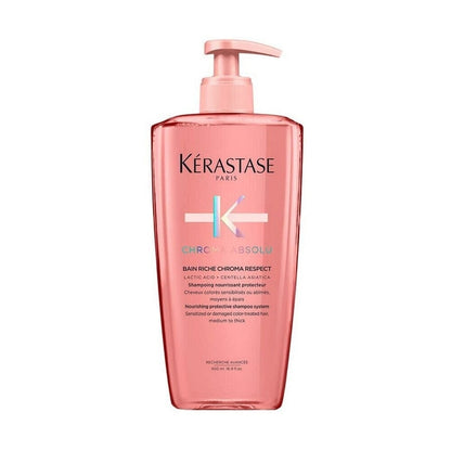 Sampon fără sulfați pentru păr vopsit Kerastase - Chroma Absolu Bain Riche 500 ml