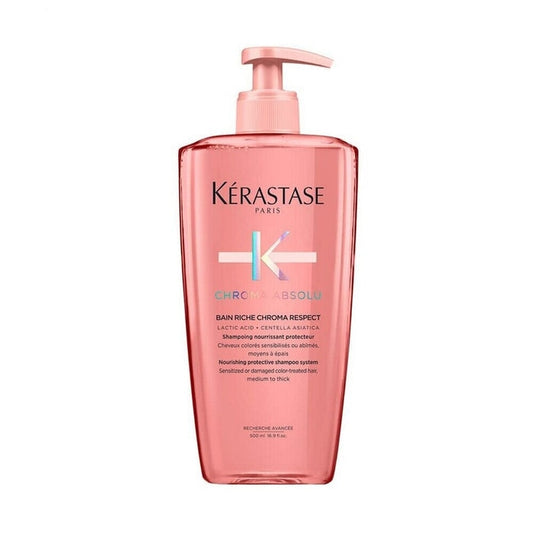 Sampon fără sulfați pentru păr vopsit Kerastase - Chroma Absolu Bain Riche 500 ml