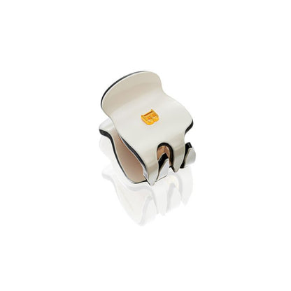 New Balmain Pince à Cheveux Extra Small White/Black