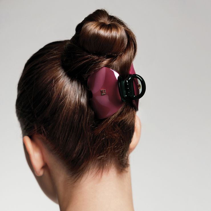 New Limited Edition Pince à Cheveux Imperiale Velvet Burgundy