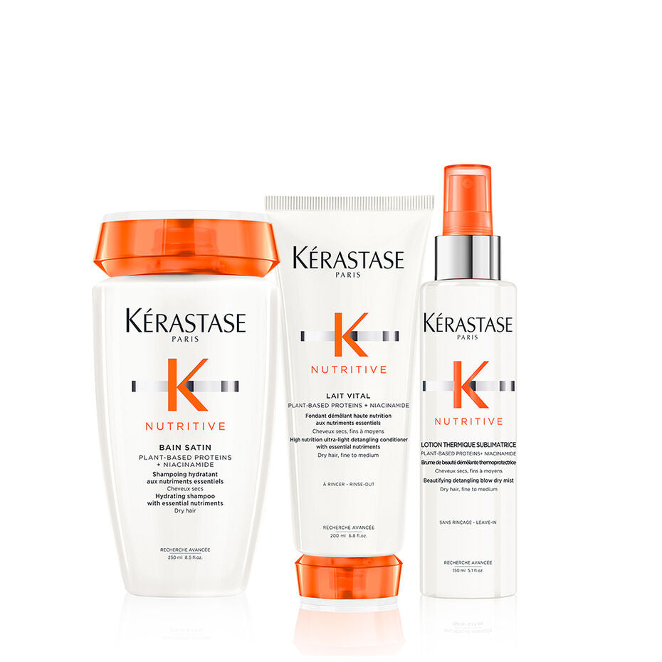 Set Kerastase Nutritive Fine to Medium Dry Hair Care Set
