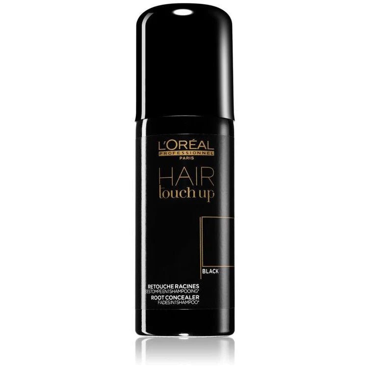 Spray L'Oreal Professionnel - Hair Touch-Up Black Spray 75 ml